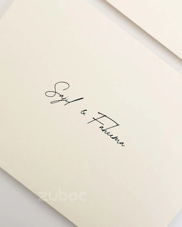 Timeless Classic Wedding Invitations (Set of 50)