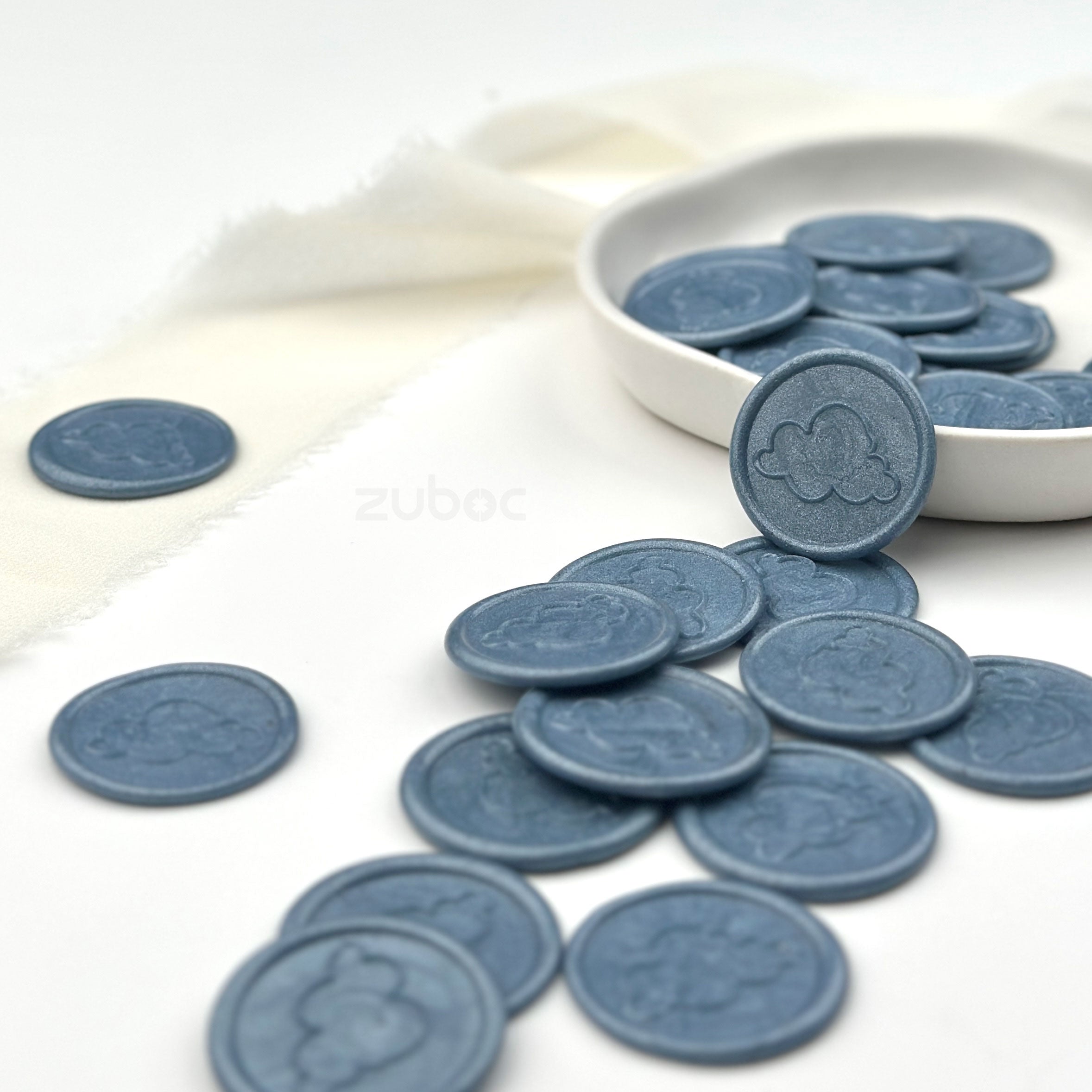 Cloud Wax Seal - Cloudy Sky (Set Of 5)