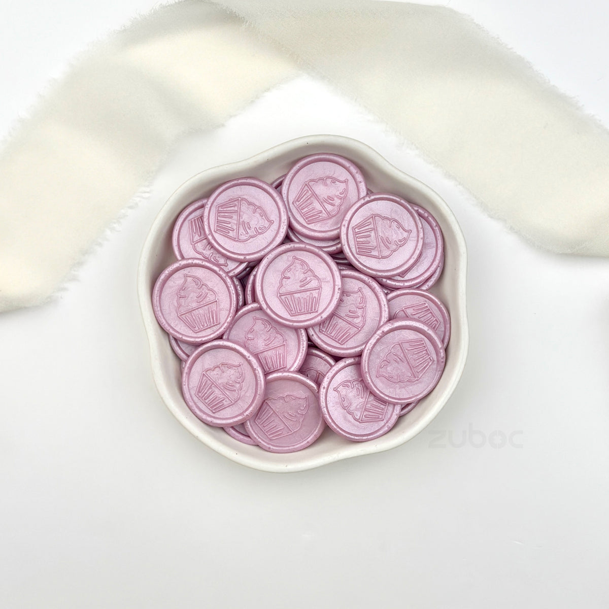 Cupcake Wax Seal for Invitations (Set of 5)