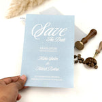 The Sky Save the Date Invitation Cards (Set of 50)