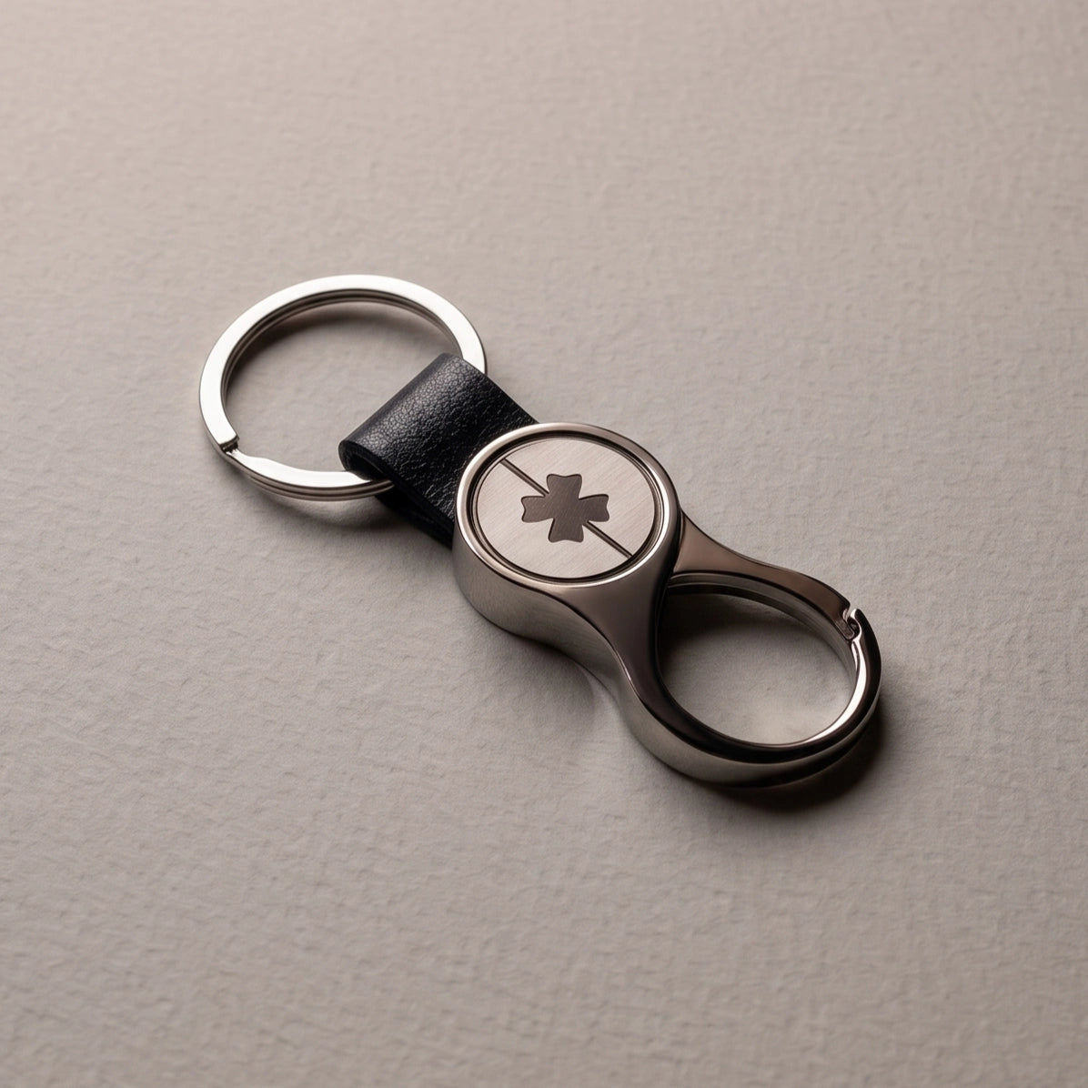 Zuboc Customised Round Metal Keychain