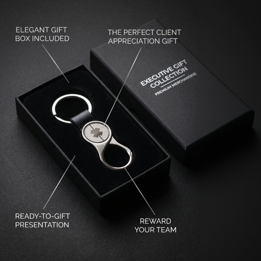 Zuboc Customised Round Metal Keychain