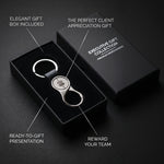 Zuboc Customised Round Metal Keychain