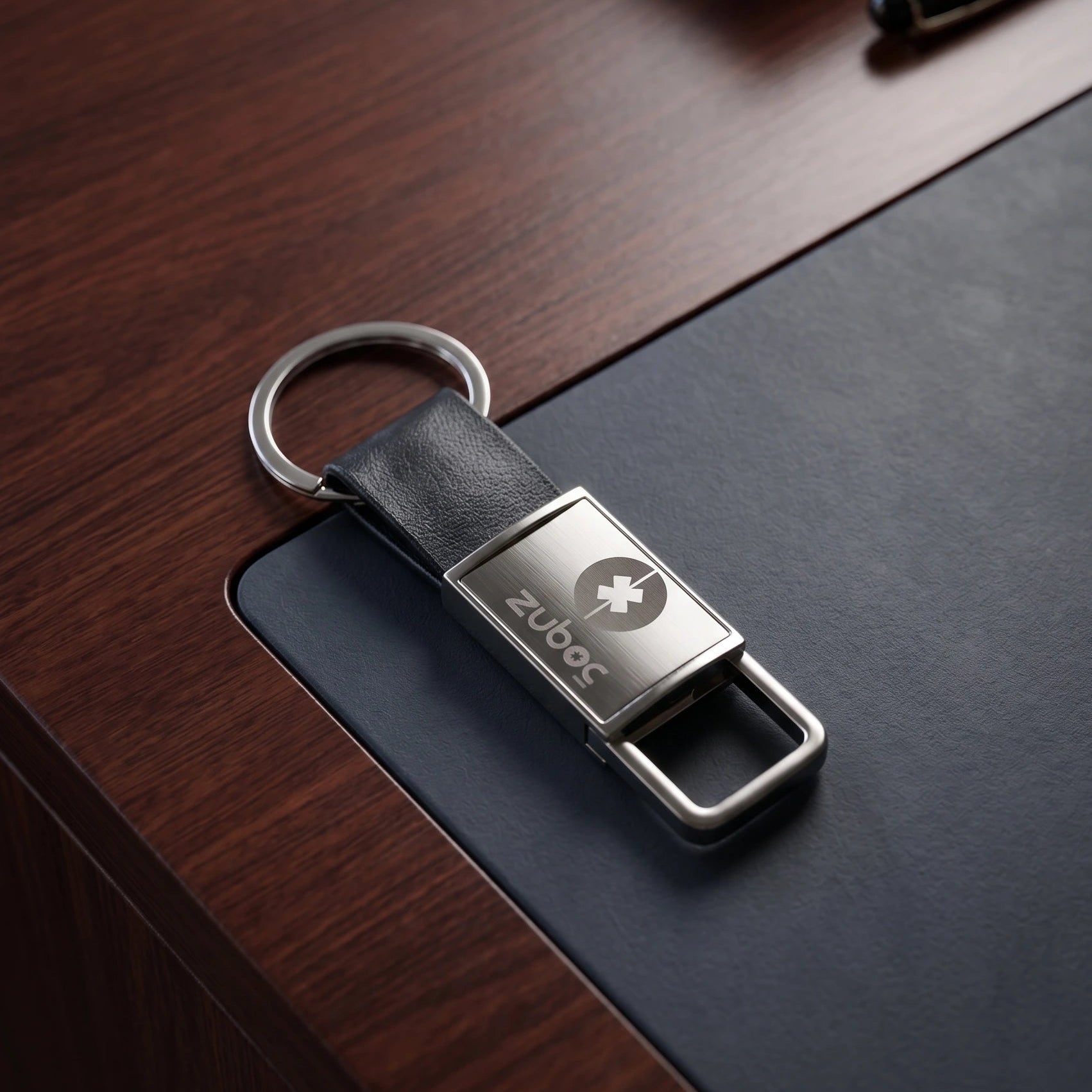 Zuboc Customised Square Metal Keychain