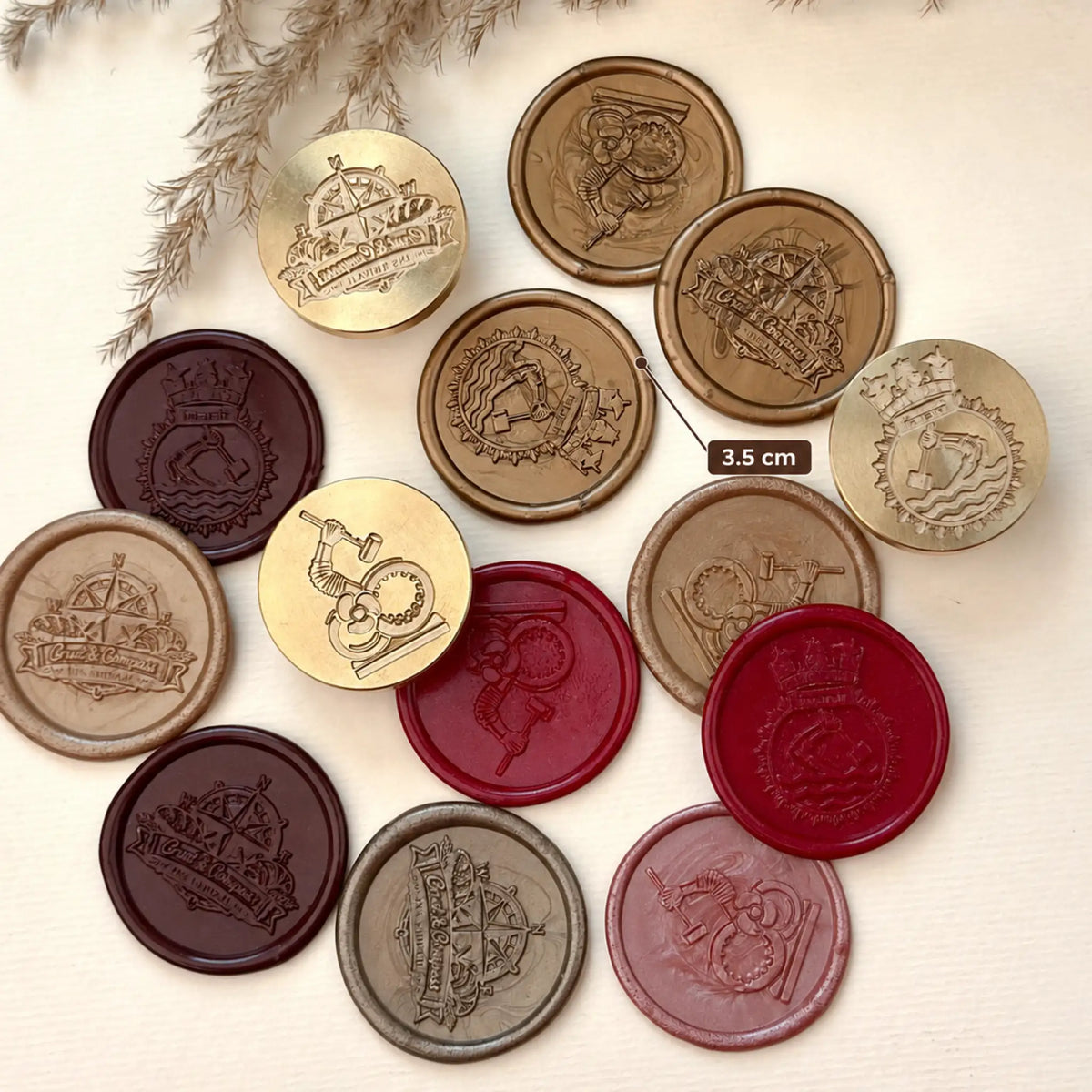 Customised Wax Seal(3.5cm)-Set of 10