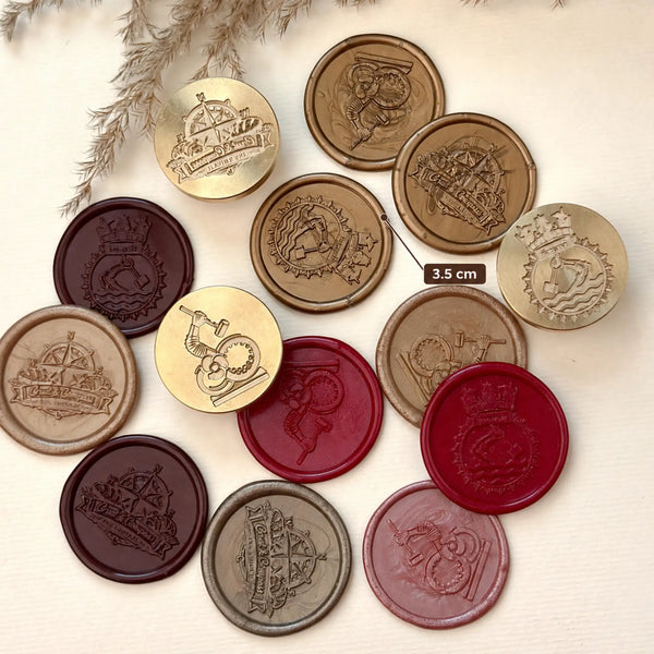 Customised Wax Seal(3.5cm)-Set of 10