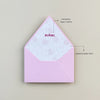 Customised liner with counterflap envelope (Set of 50)