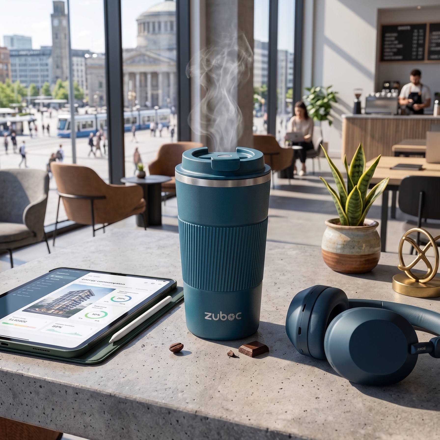 Zuboc Customized Coffee Travel Mug - Vaccum Flask