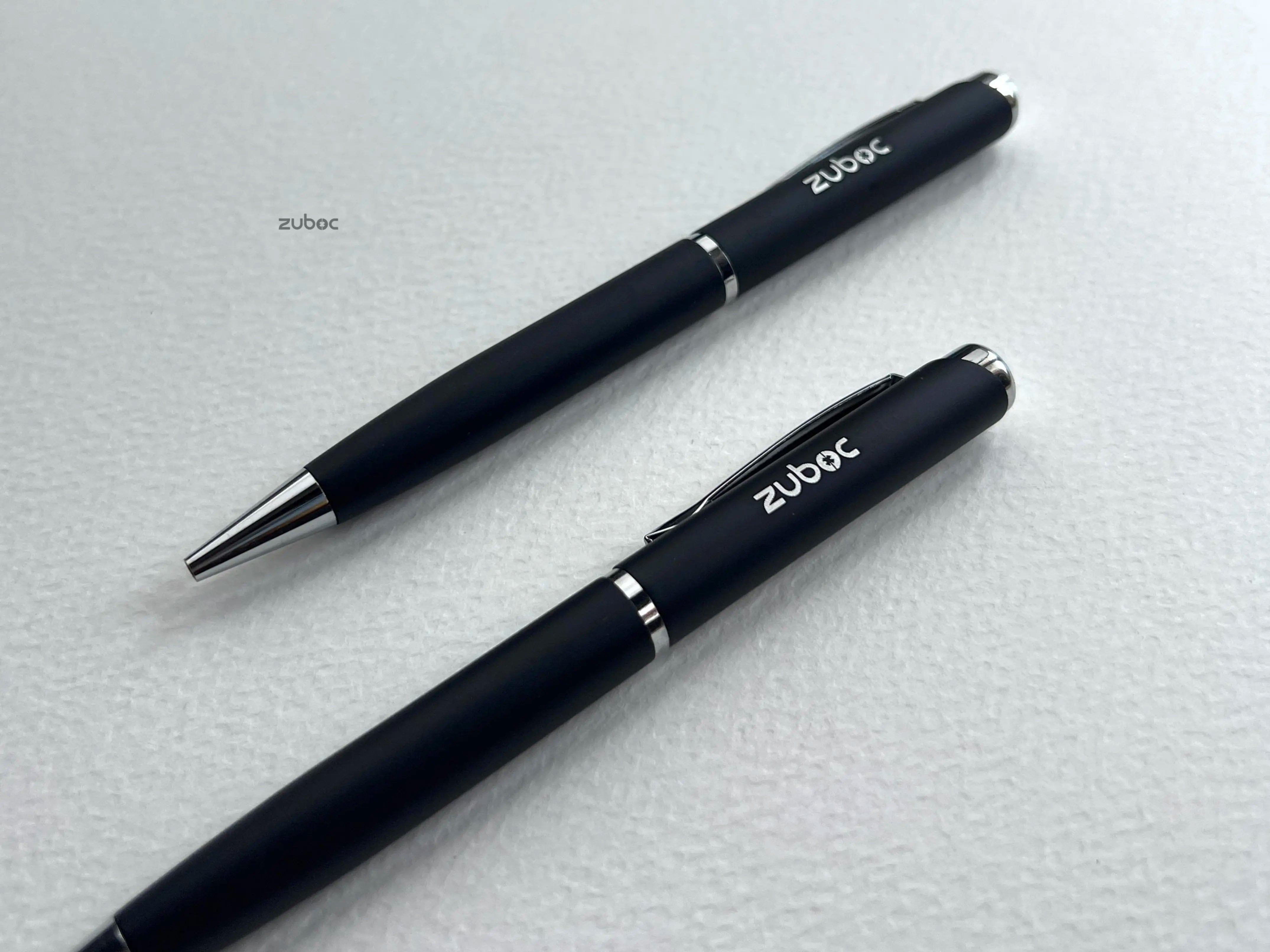 Zuboc Monarch Customisable ball pen - black