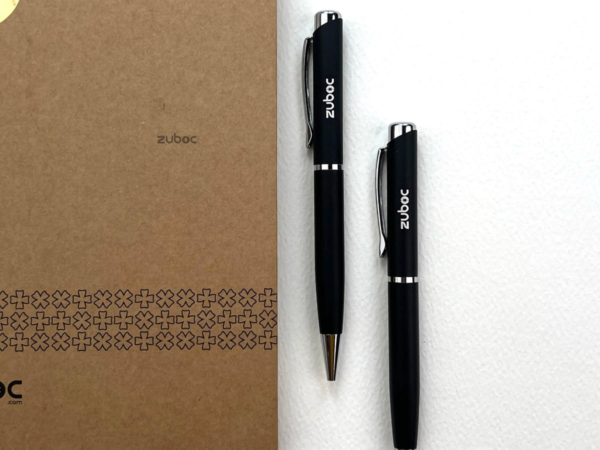 Zuboc Monarch Customisable ball pen - black