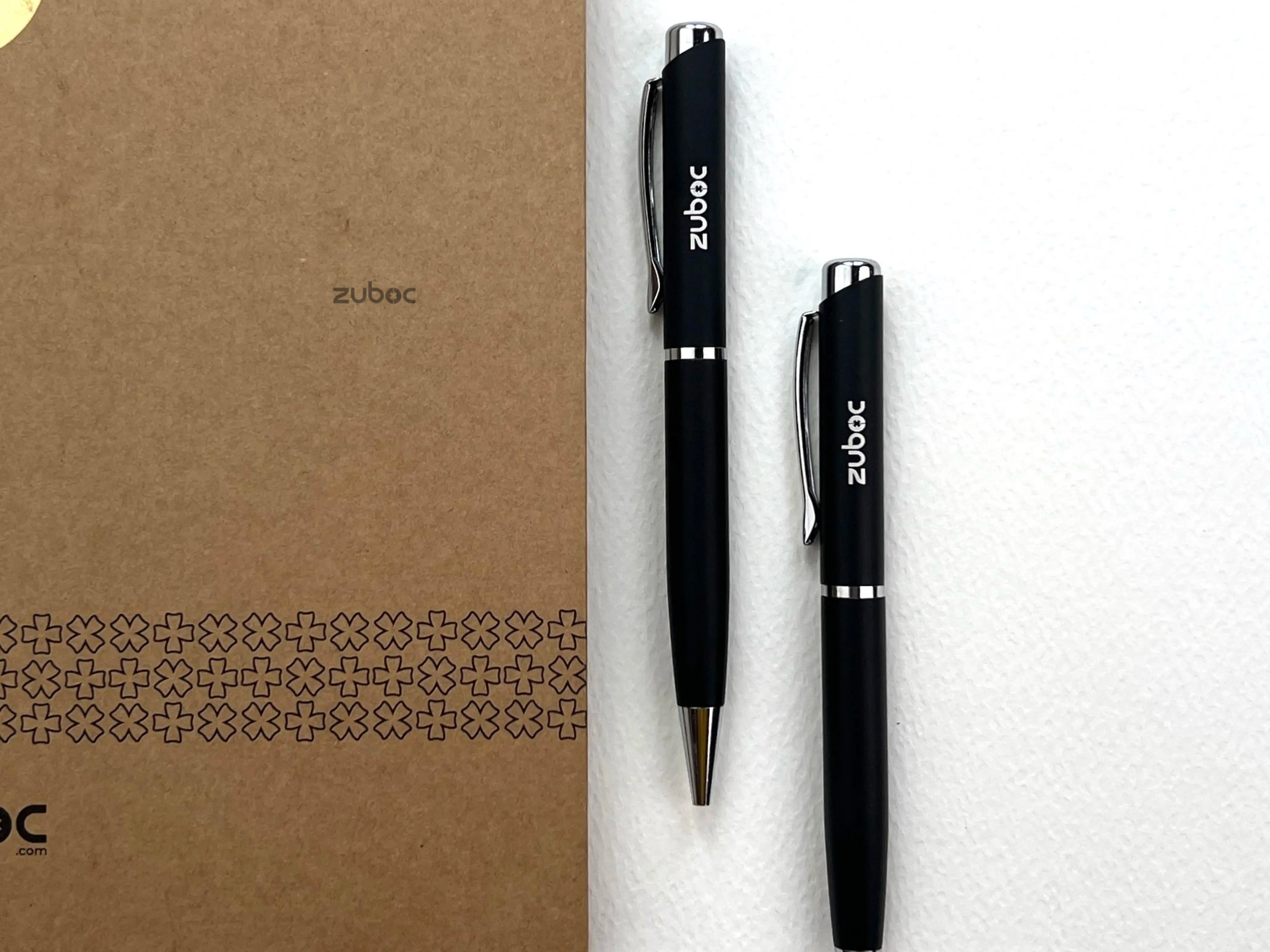 Zuboc Monarch Customisable ball pen - black