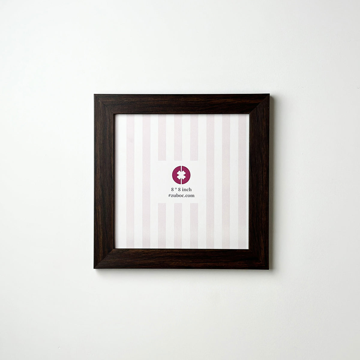 Dark Brown Photo Frame (1”, 8x8”)