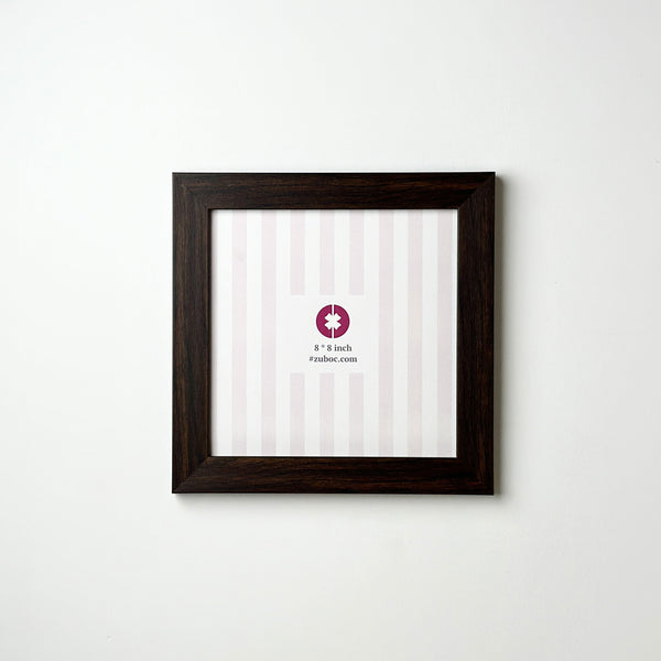 Dark Brown Photo Frame (1”, 8x8”)