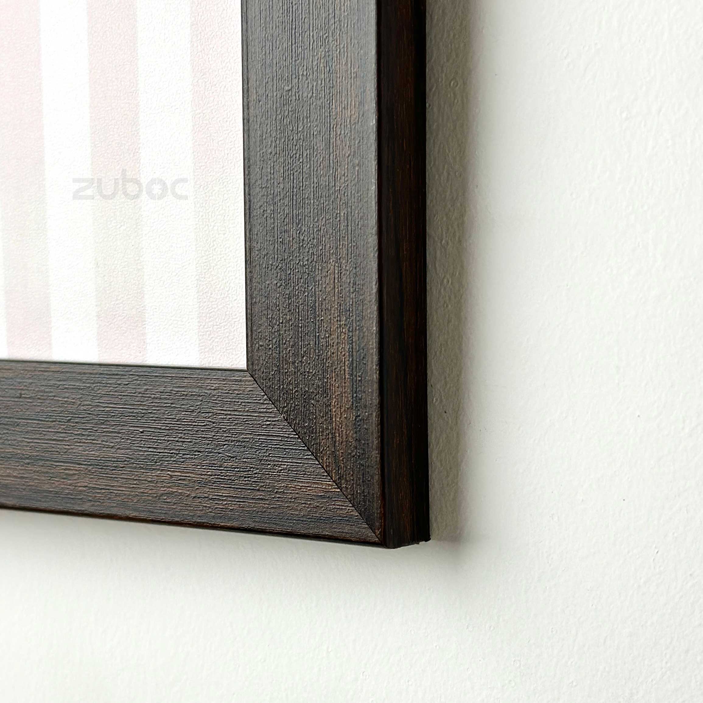 1” Dark Brown Photo Frame (8x8”)