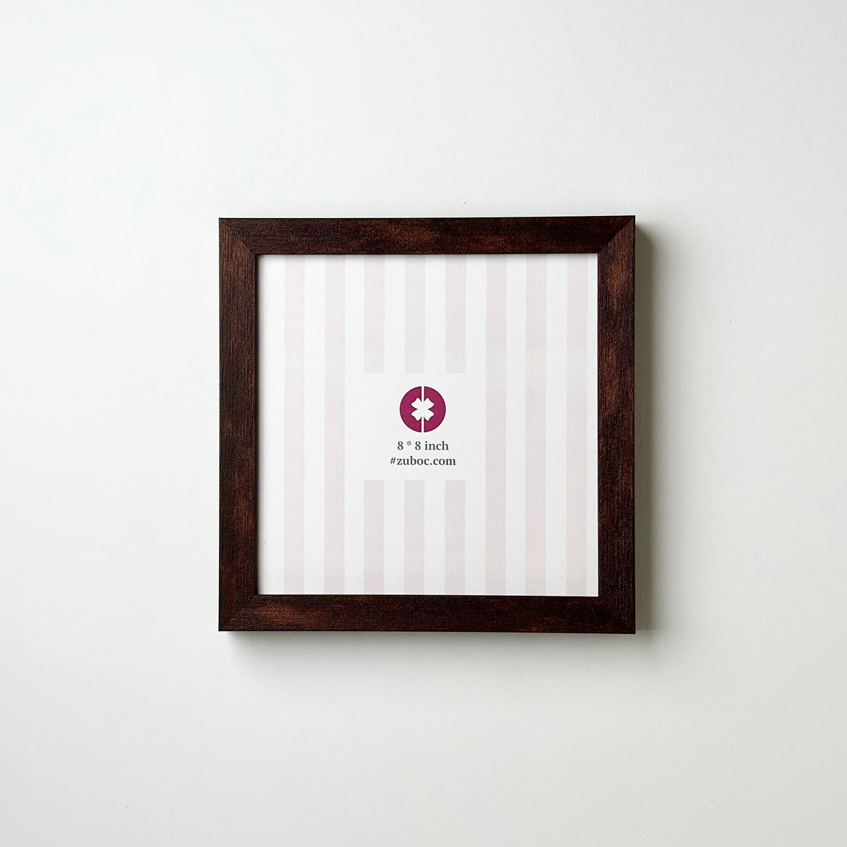 Dark Brown Photo Frame (1”, 8x8”)
