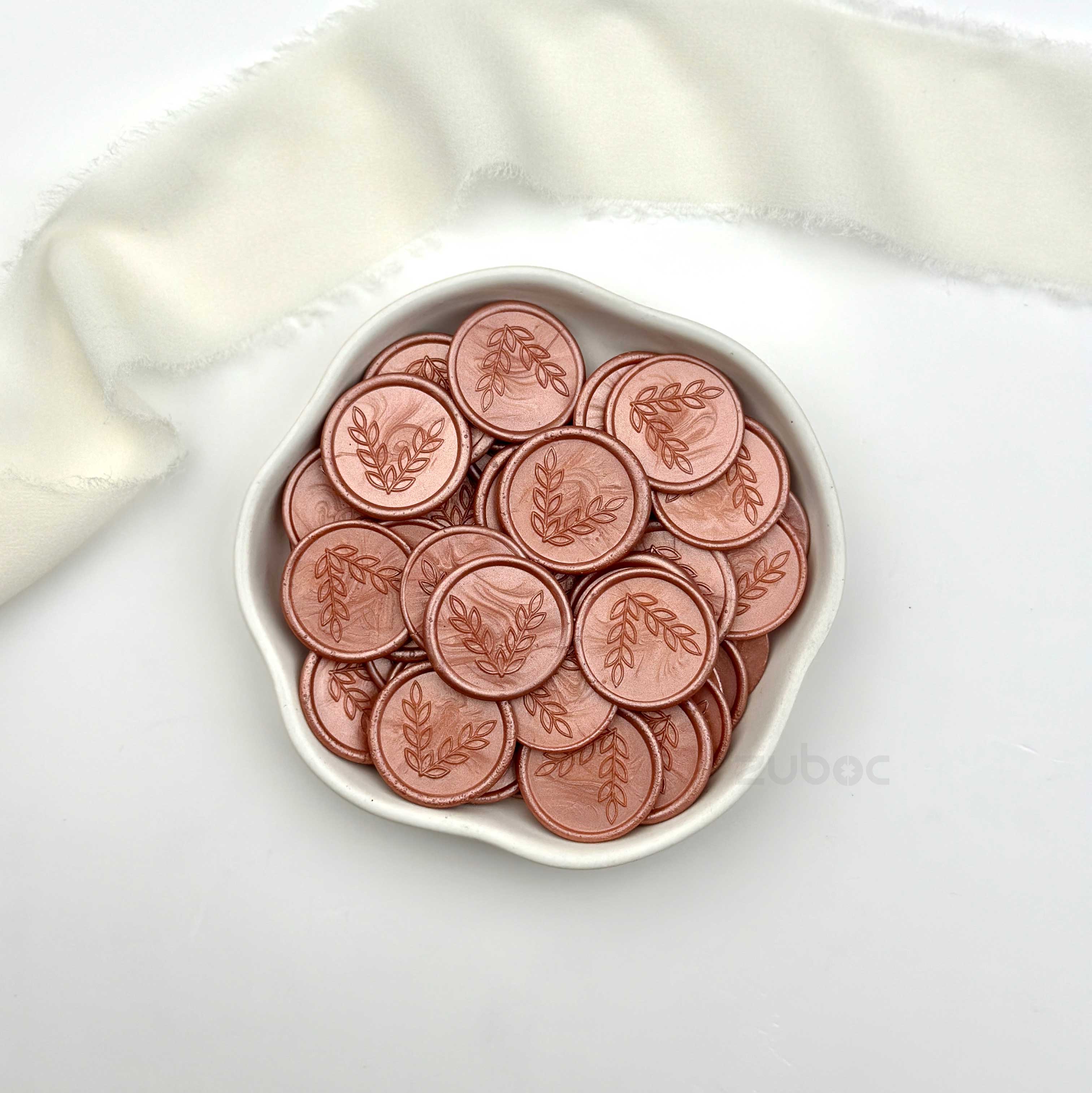 Duo Branch Wax Seal -Rose Gold(Set of 5)