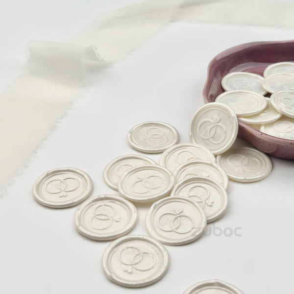 Duo Ring Wax Seal for Invitations (Set of 5)