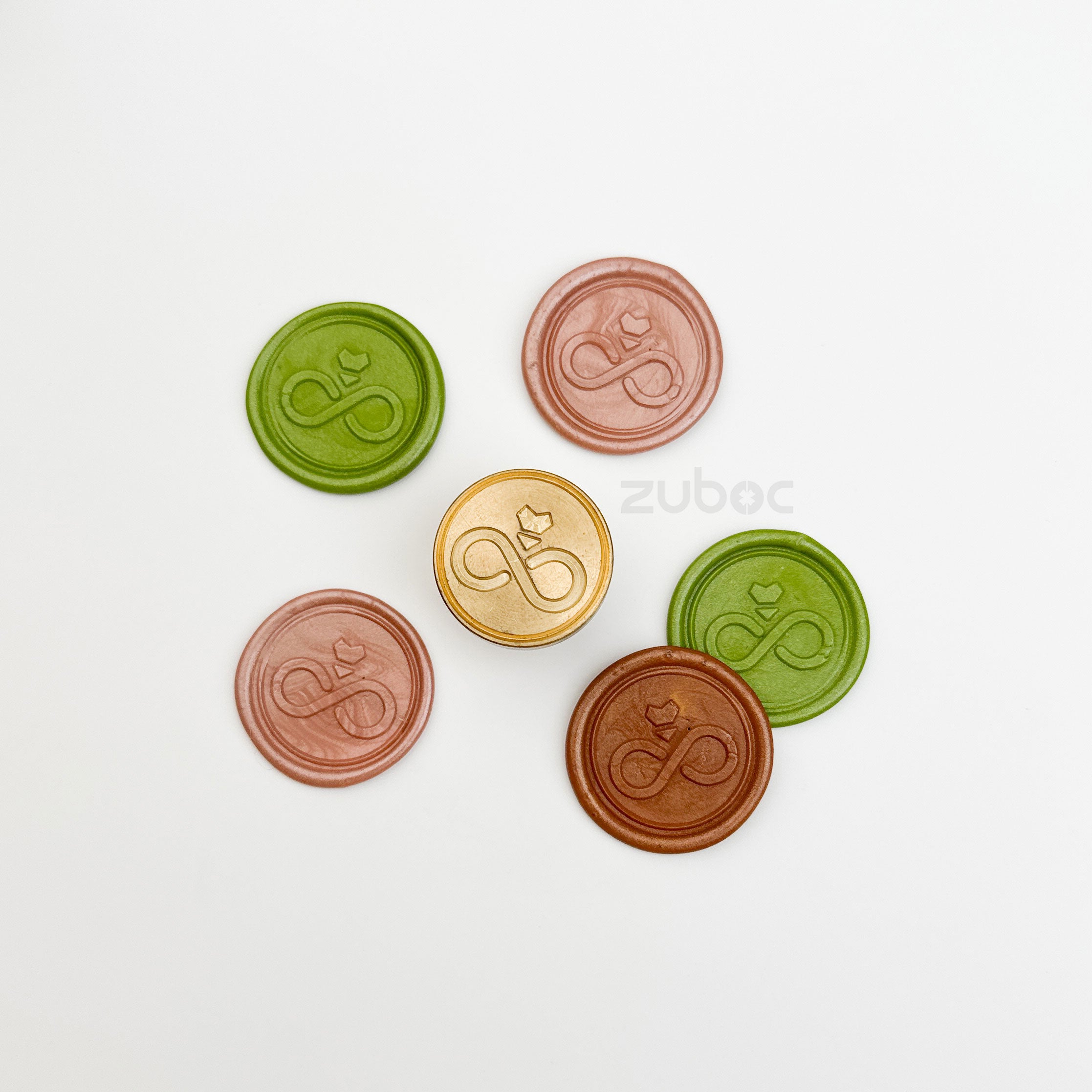 Engagement Wax Stamp with Wooden Handle