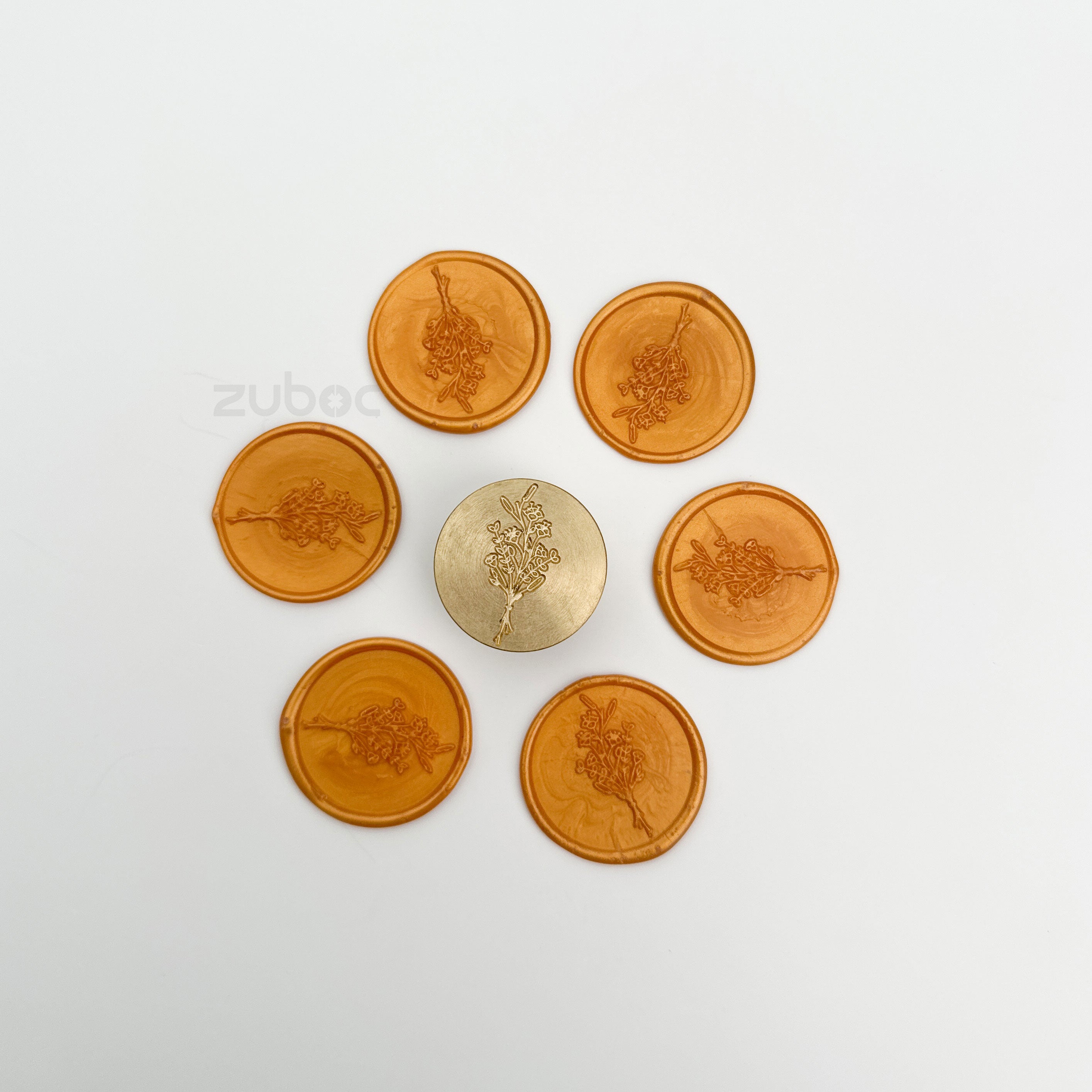 Flower Cluster Wax Stamp Head Only