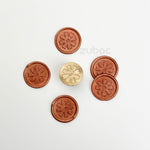 Flower Wax Stamp Head Only