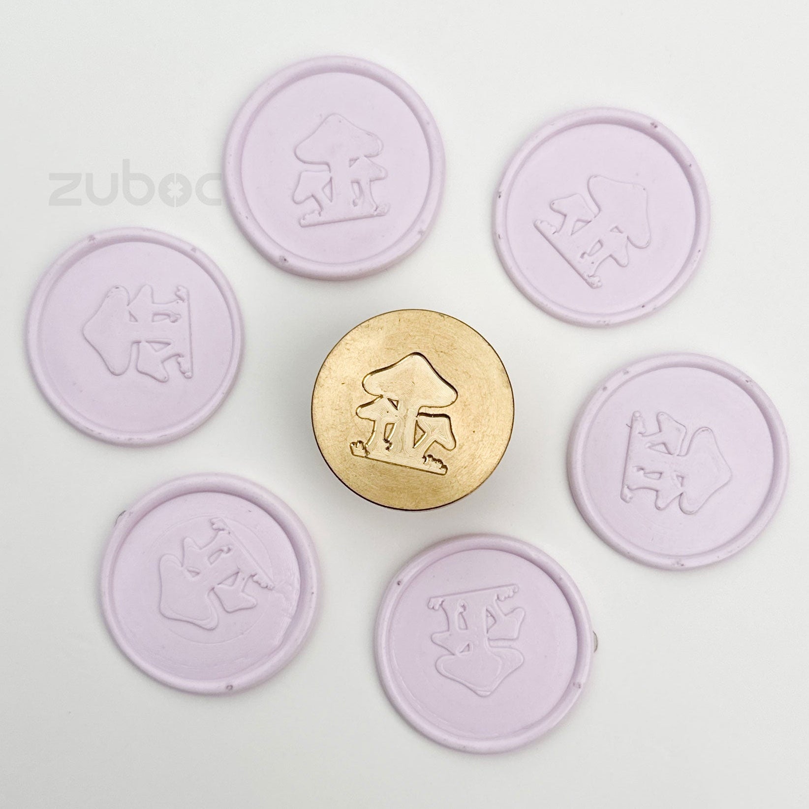 Forest wax stamp for DIY projects