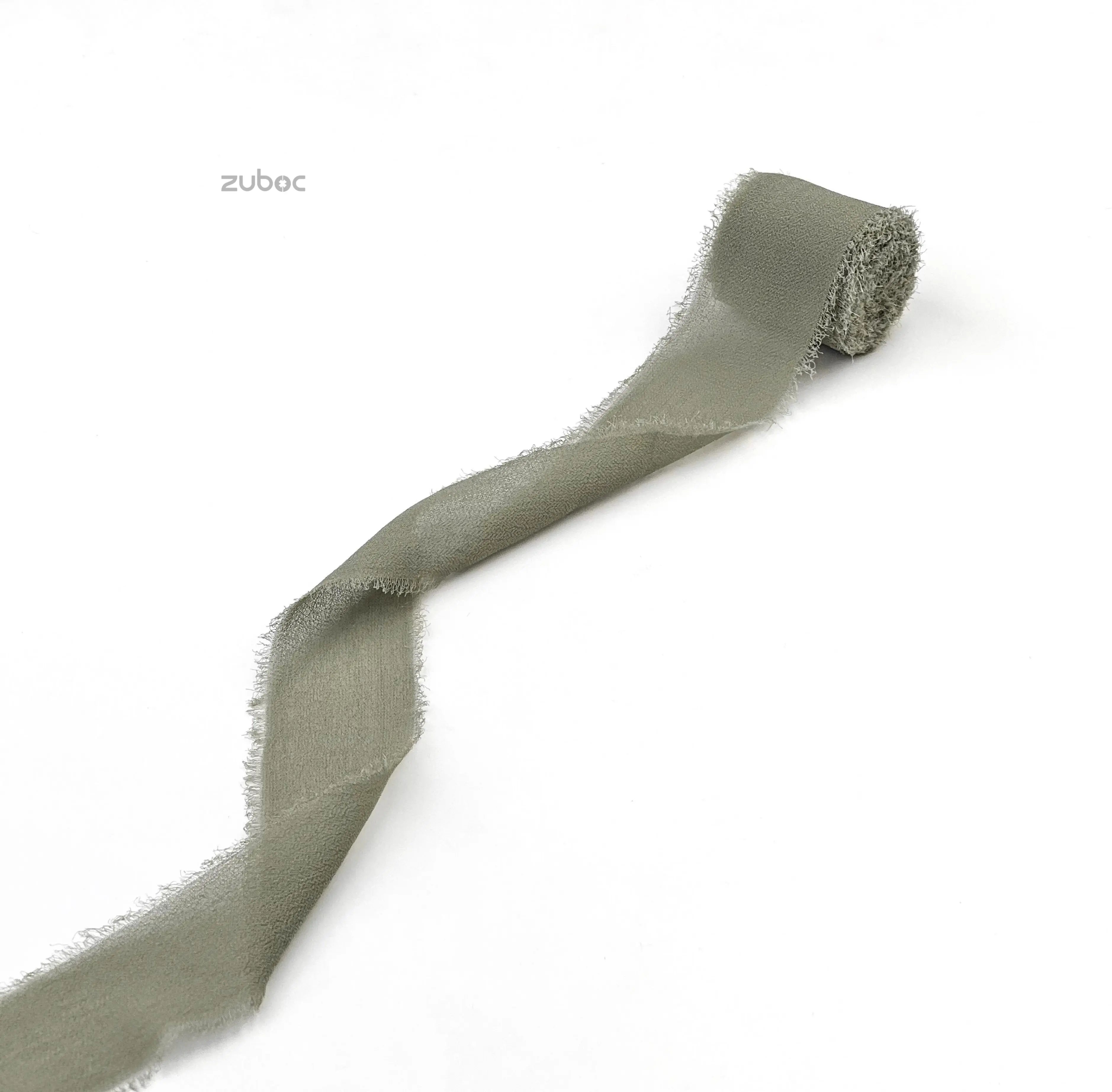 Georgette Olive Green Ribbon (5mtr)