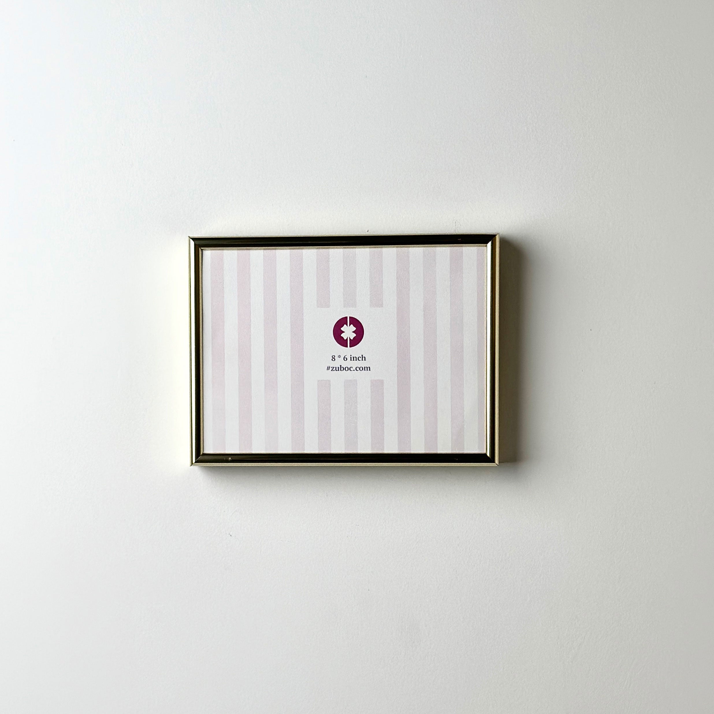 Gold Metallic Photo Frame -(A5)