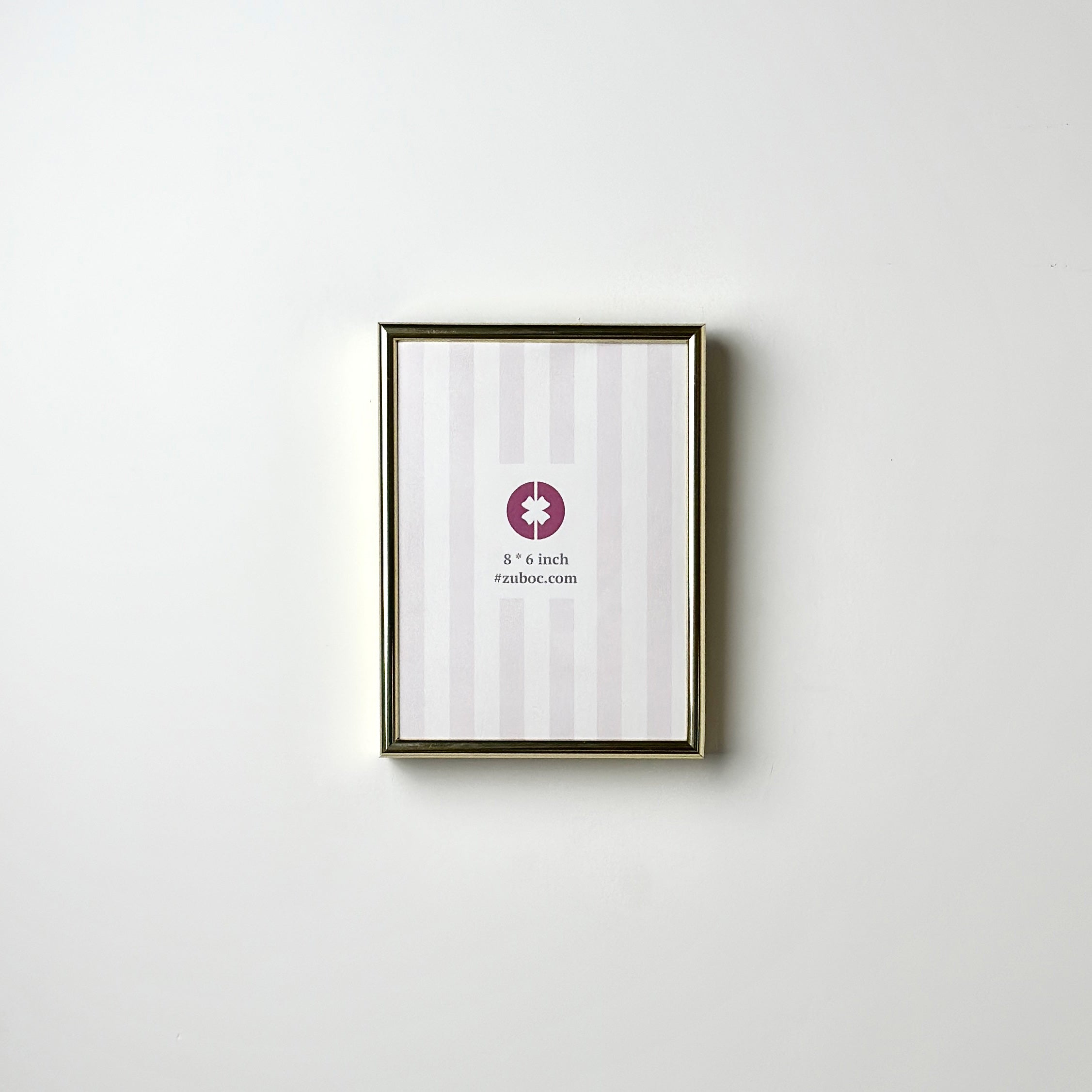 Gold Metallic Photo Frame -(A5)