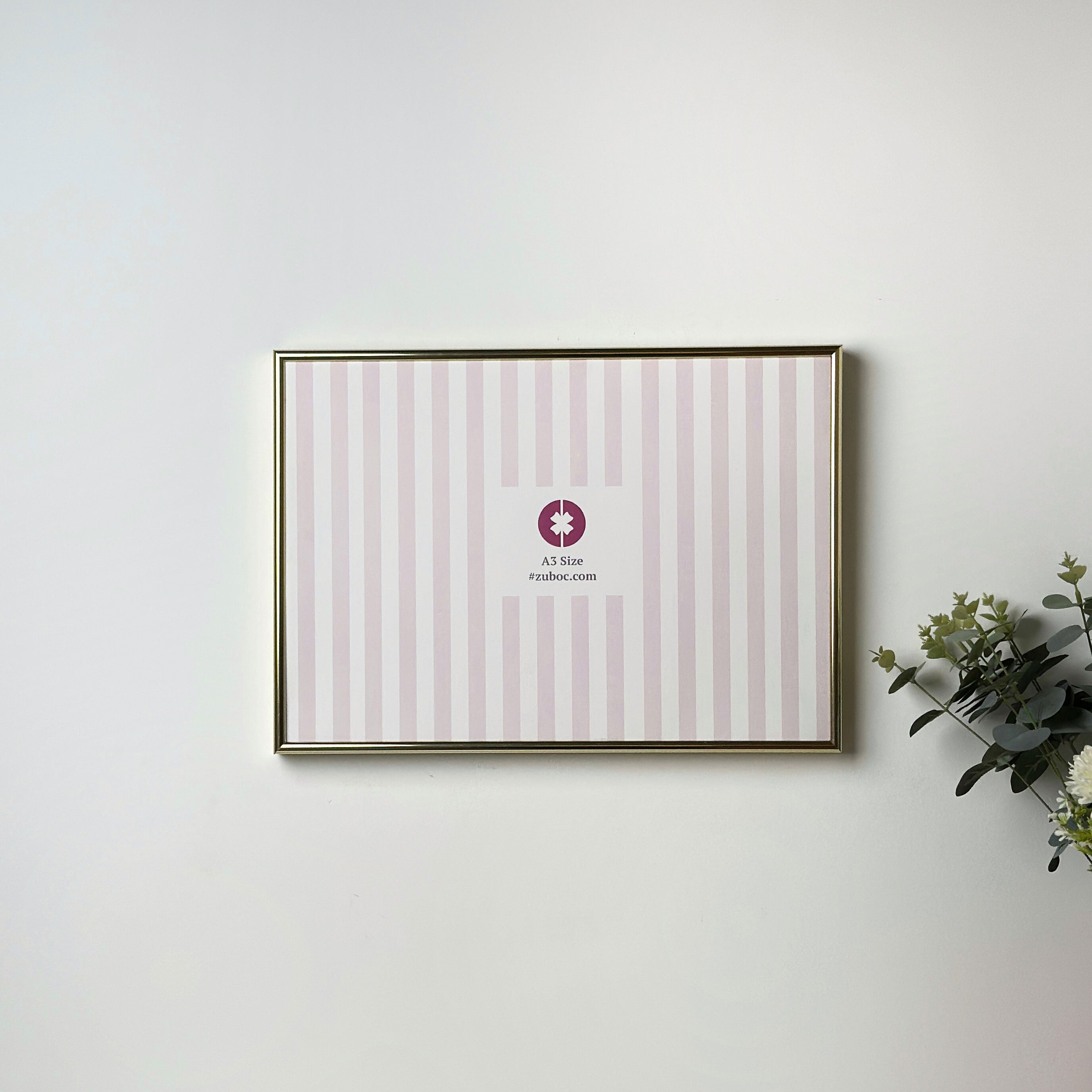 Gold Metallic Photo Frame (A3)