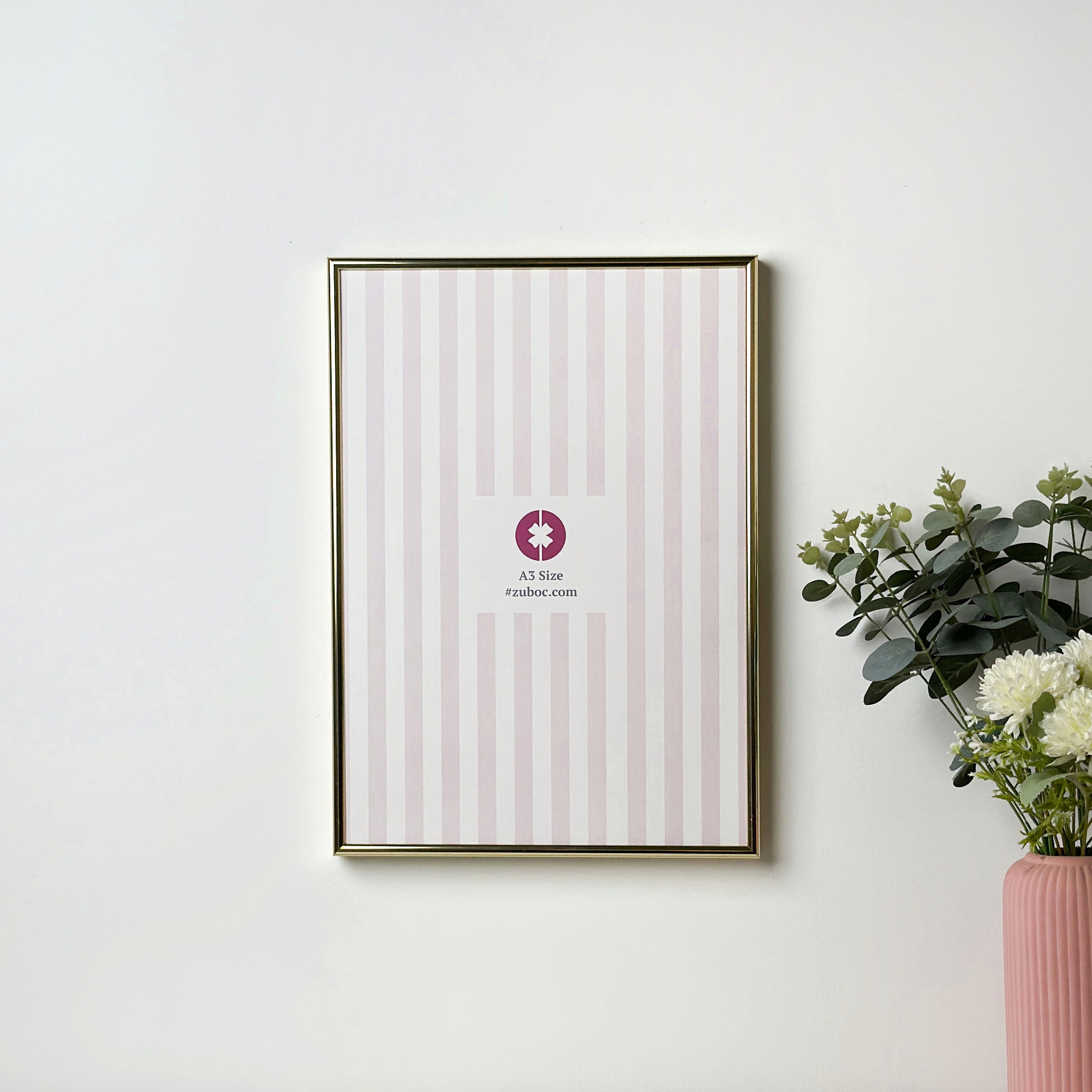 Gold Metallic Photo Frame (A3)