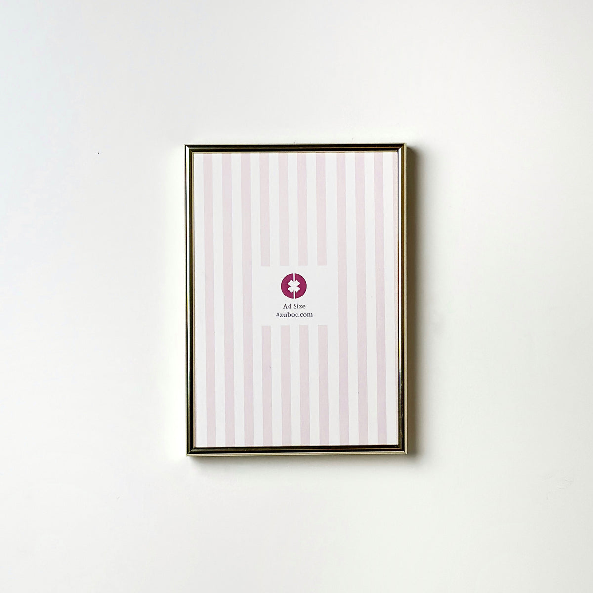 Gold Metallic Photo Frame (A4)