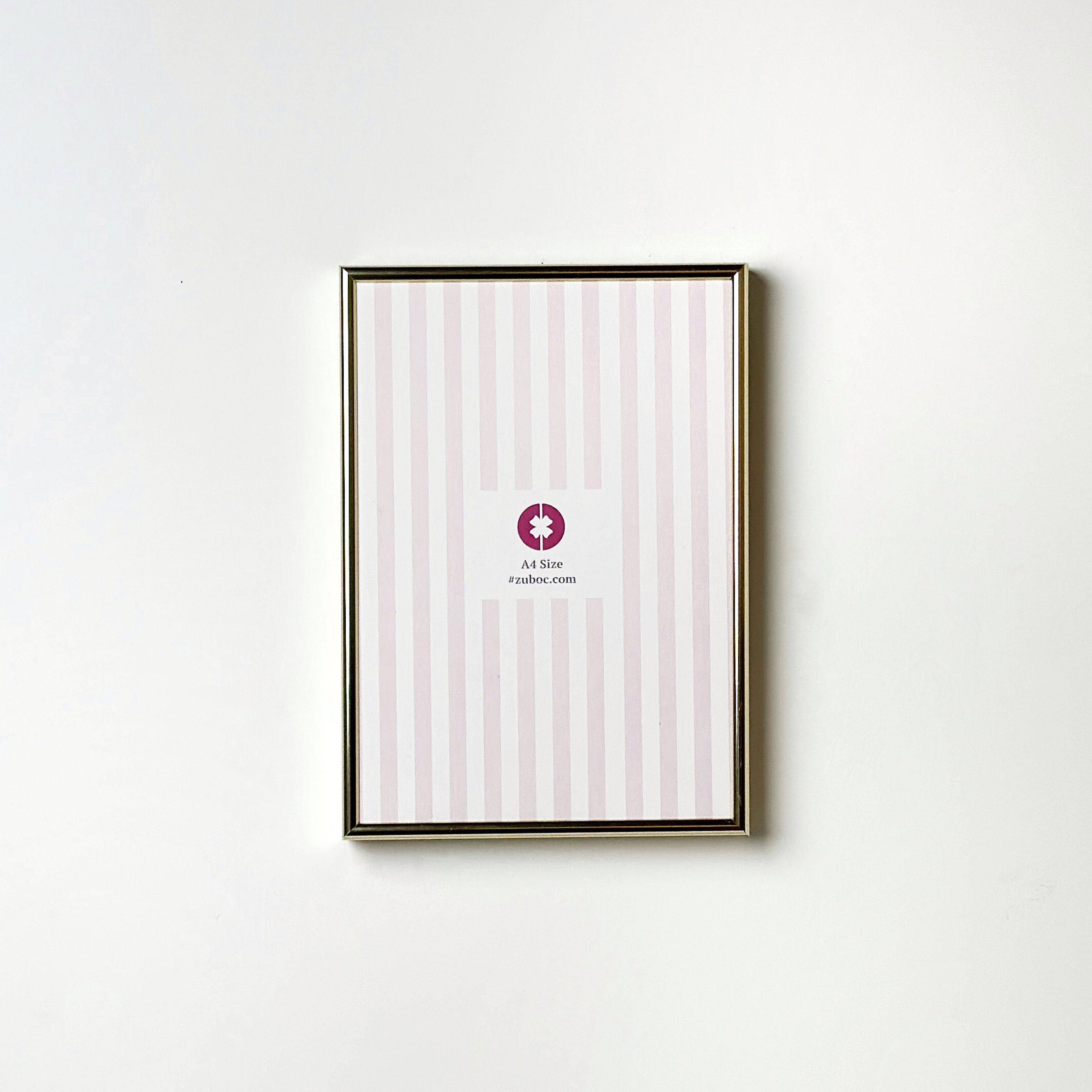 Gold Metallic Photo Frame (A4)
