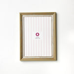 Golden Vintage Photo Frame (1”, A4)