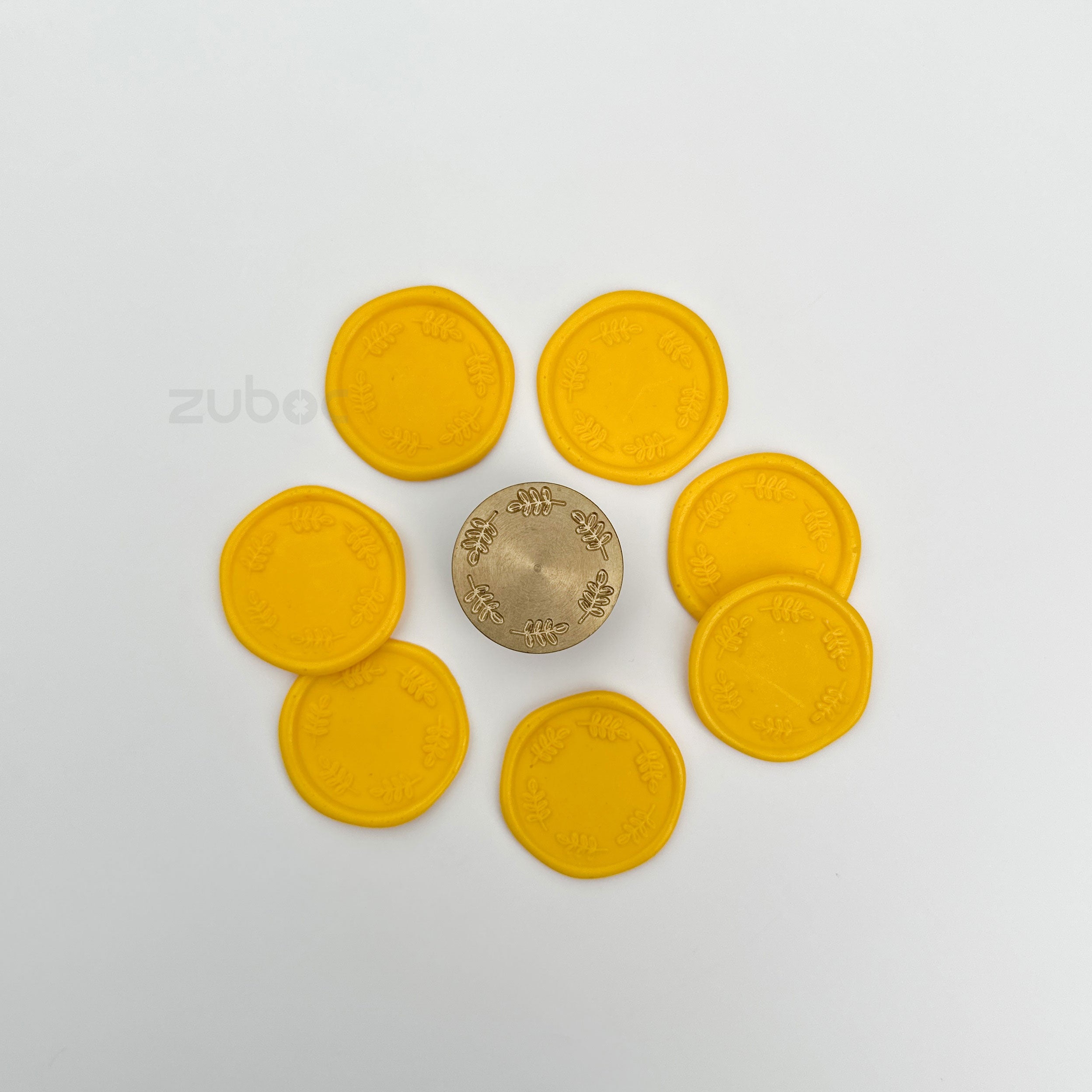 Gooseberry Wreath Wax Stamp Head Only