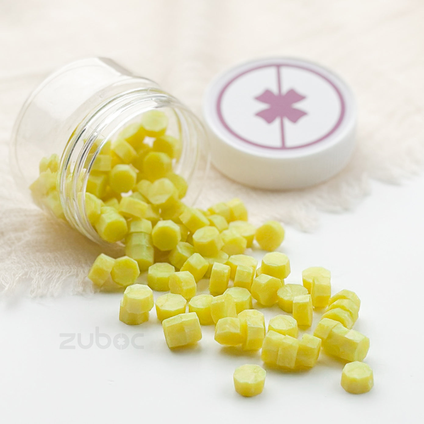 Green Yellow Wax Beads - 30 Grams