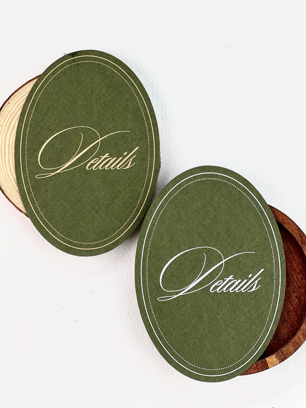 Olive Heirloom Wedding Invitation (Set of 50)