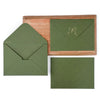 Gold Foil Invitation Envelope with Design (Set of 5)