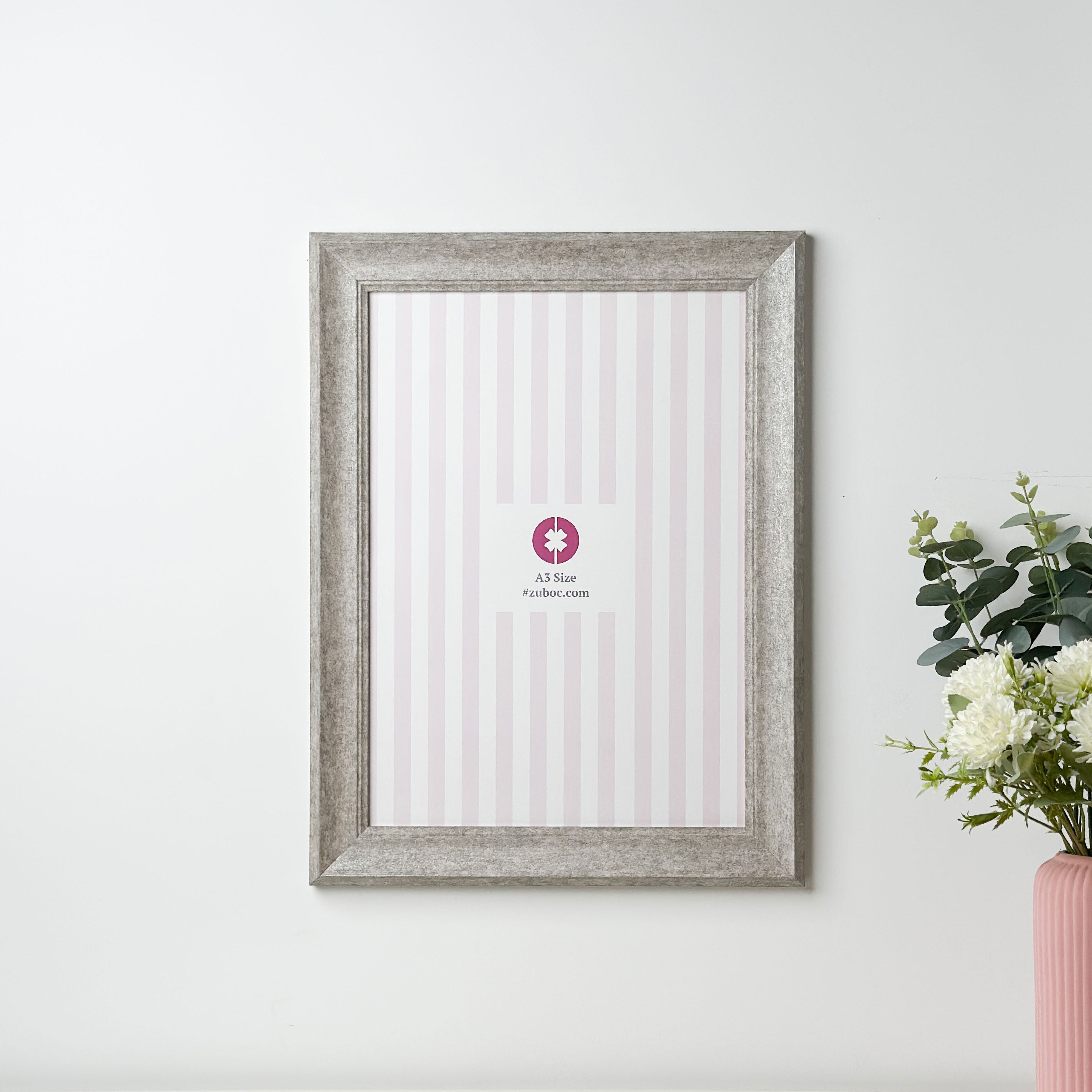 Grey Vintage Photo Frame (A3)