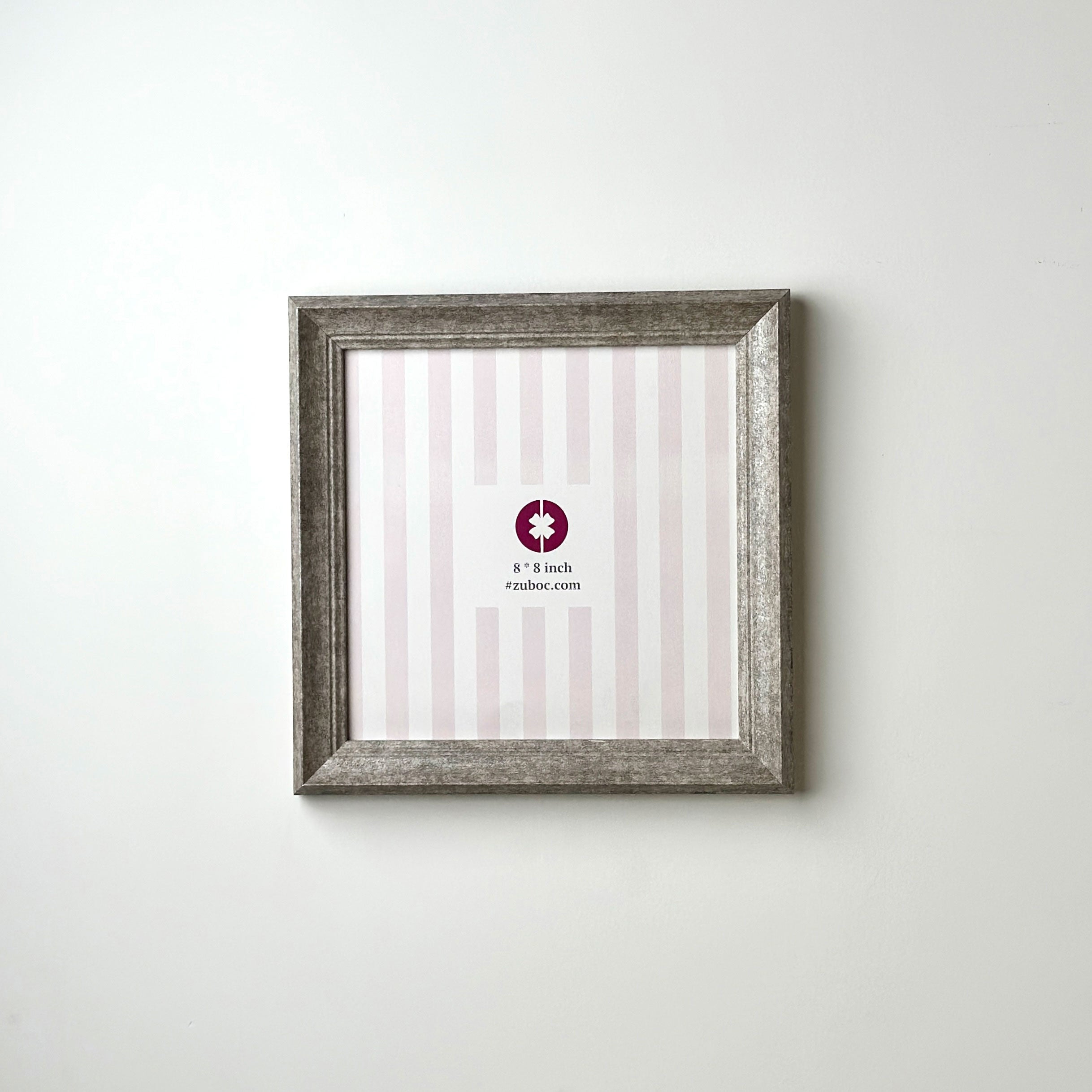 Grey Vintage Photo Frame (8x8”)