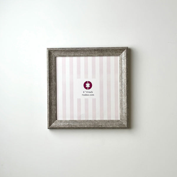 Grey Vintage Photo Frame (8x8”)