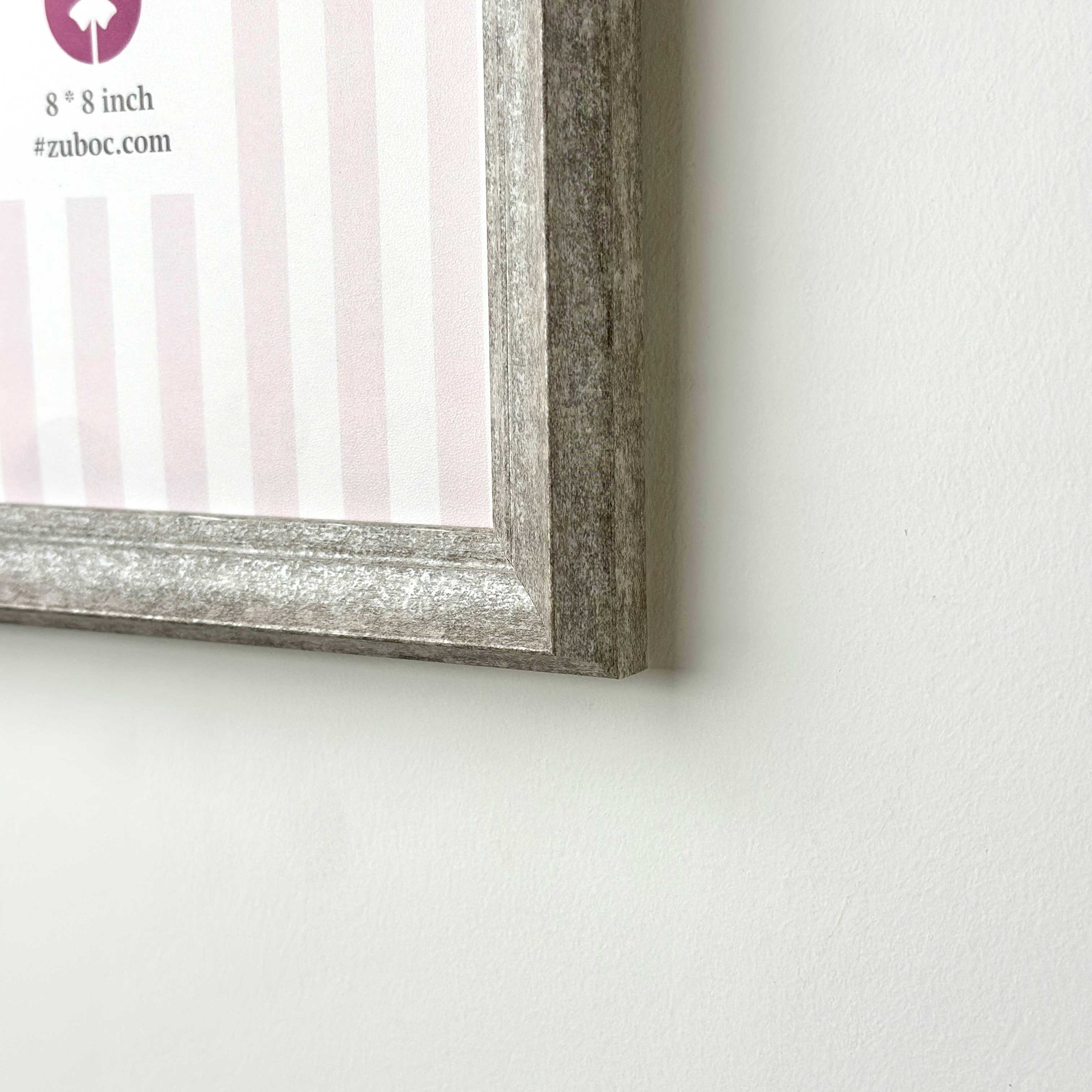 Grey Vintage Photo Frame (8x8”)