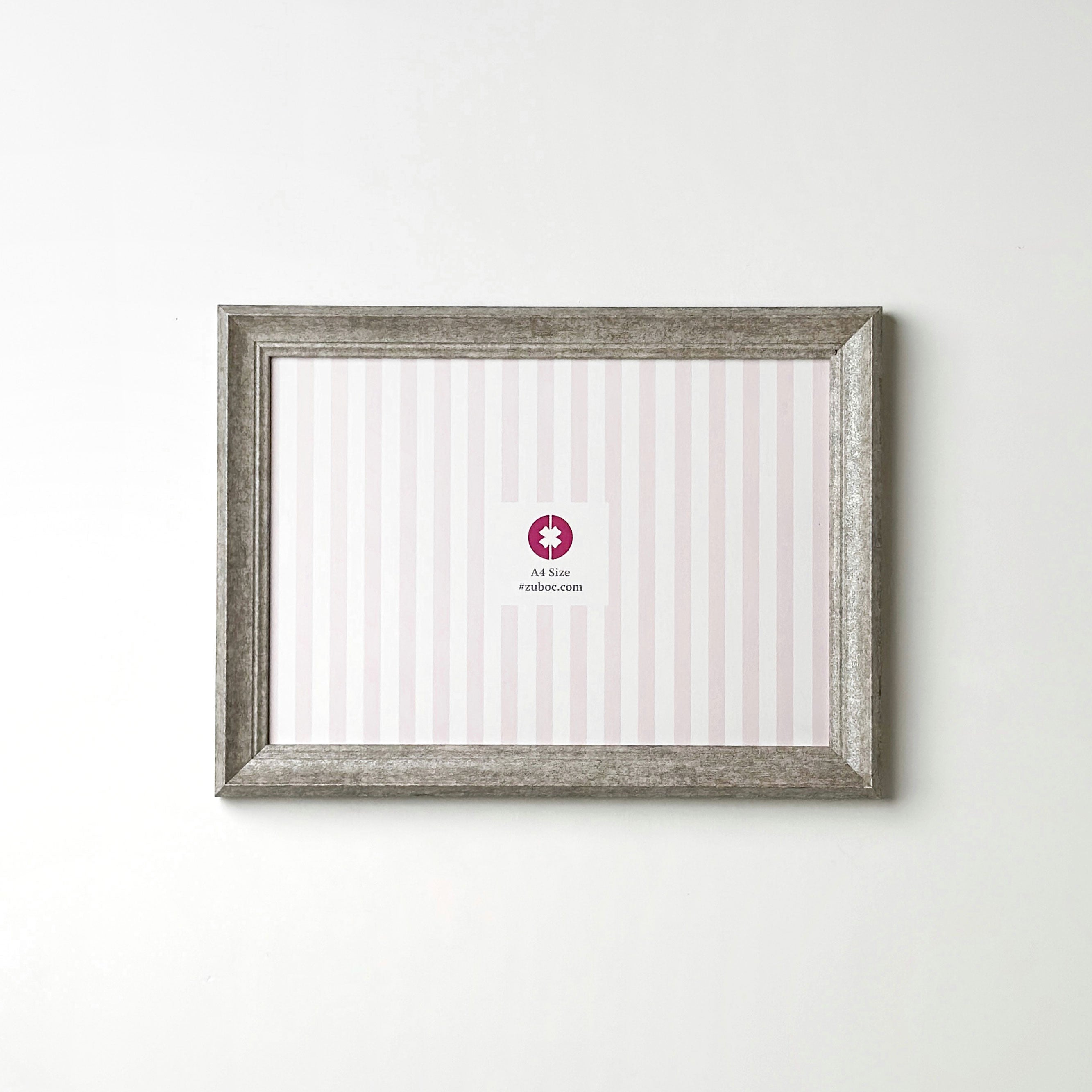 Grey Vintage Photo Frame (A4)