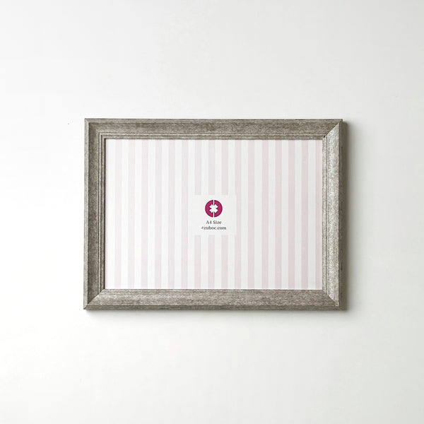 Grey Vintage Photo Frame (A4)