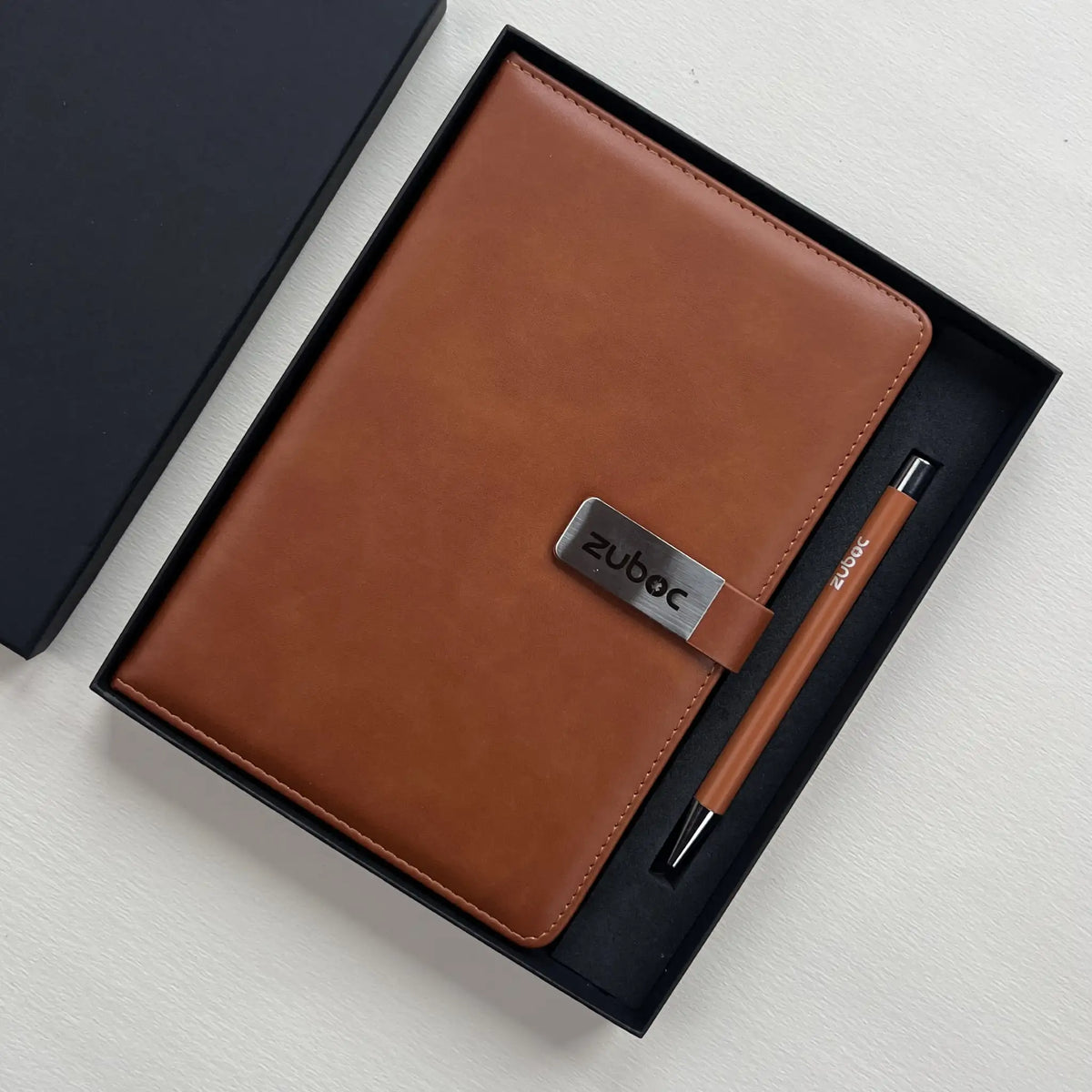 The Executive Corporate Gift Box/Hamper - Customised Diary & Metal Pen Combo