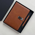 The Executive Corporate Gift Box/Hamper - Customised Diary & Metal Pen Combo