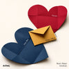 Heart design money / gift envelope (Set of 5) 9.8*6.8 cm