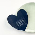 Heart Envelope with Custom "Thank You" Note (set of 50)