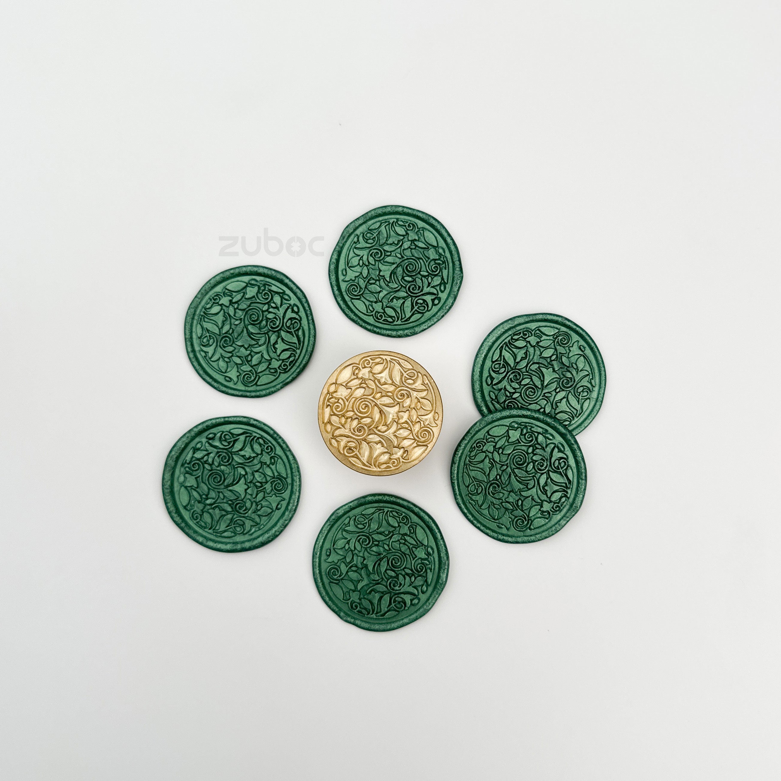 Henna Design Wax Stamp Head Only