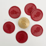 Inflorescence Wax Stamp with Wooden Handle