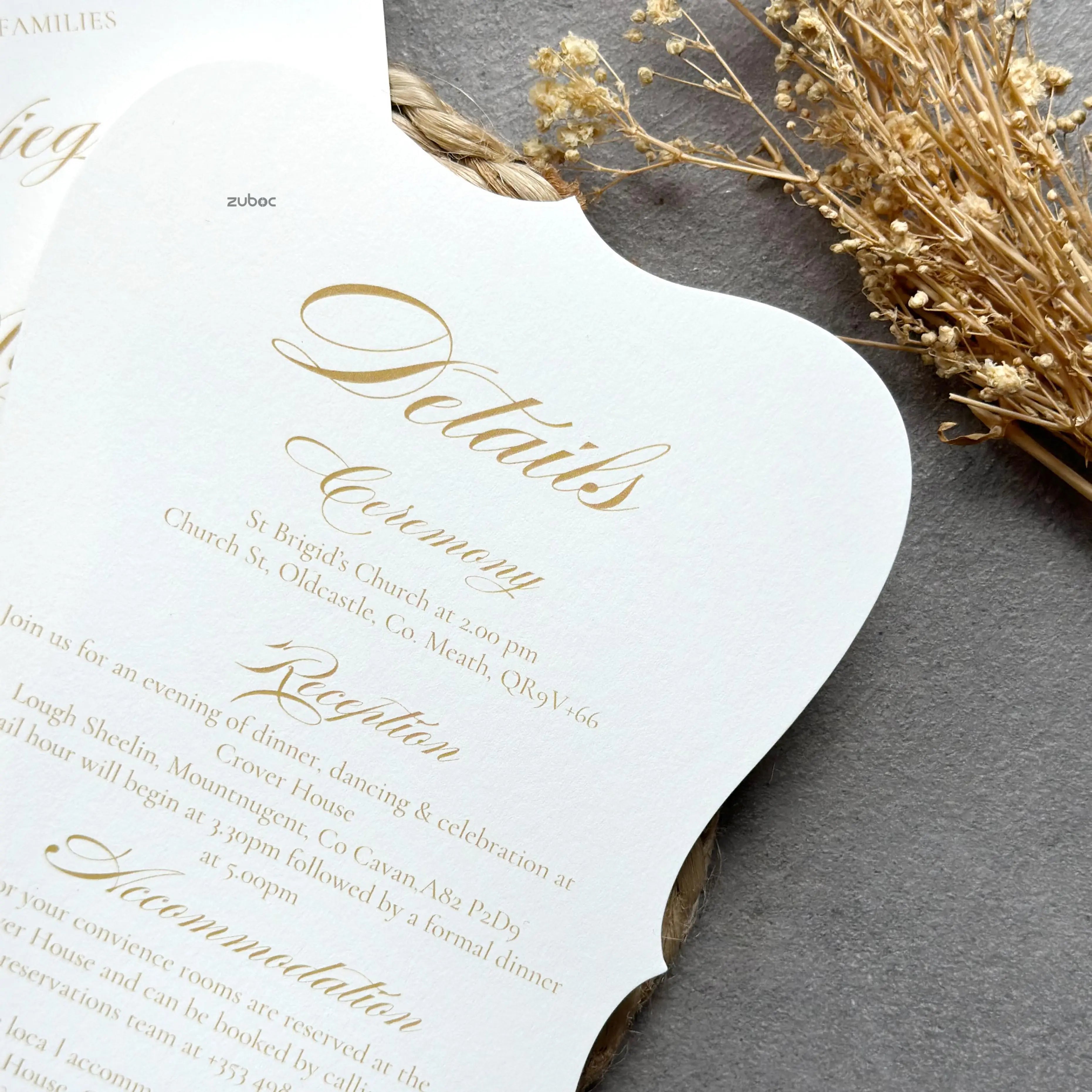 Ever & Ever Wedding Invitation suits (Set of 50)